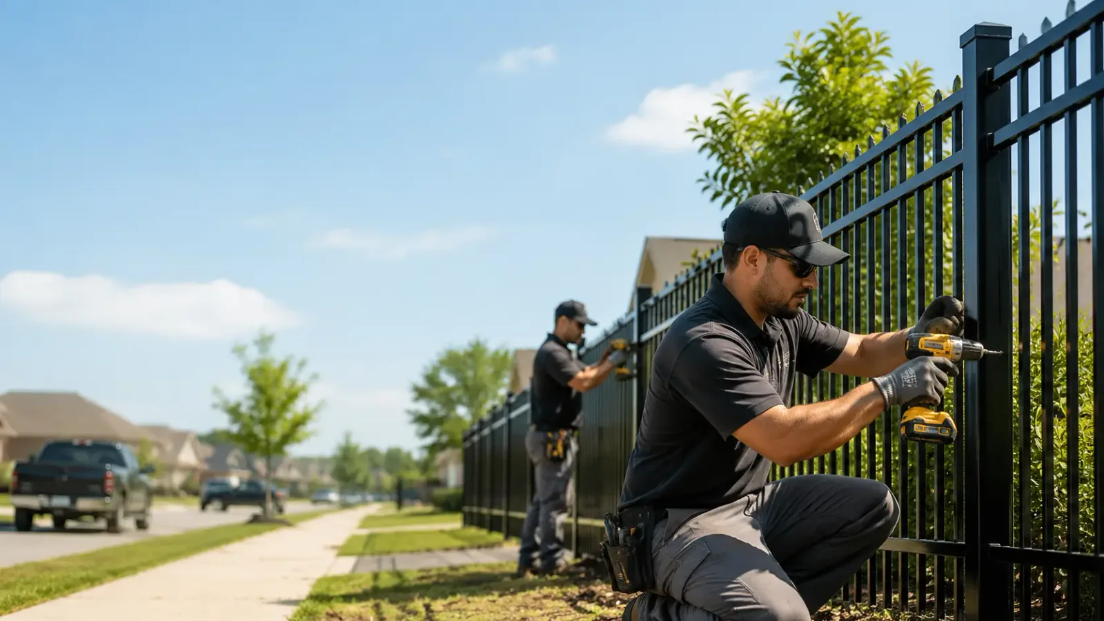 Metal Fence Installation in Lake Bluff, IL